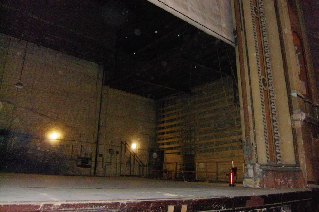 Alexandra Palace - Secret Theatre stage