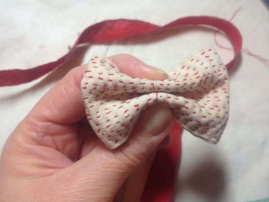 little red bow - finishing touches