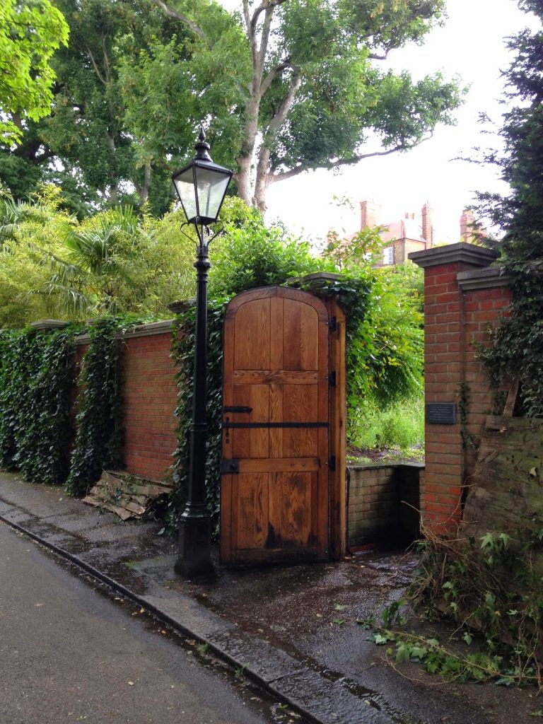 Open garden squares weekend - Hampstead garden gate