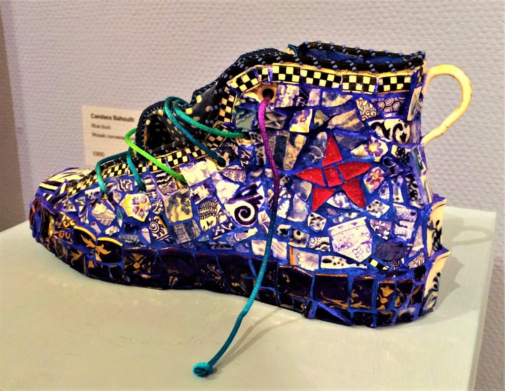 Candace Bahouth mosaic shoe