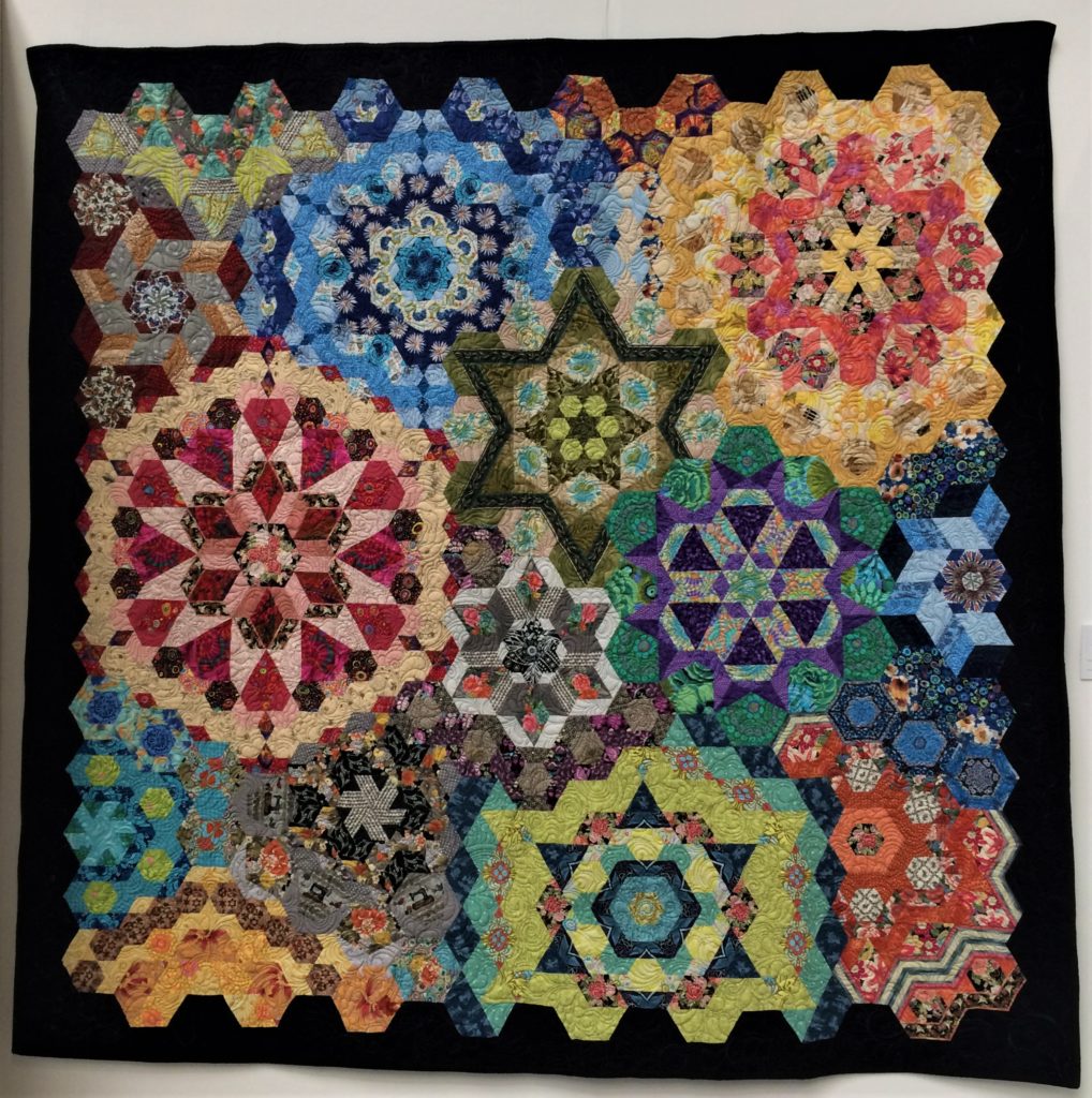 Festival of Quilts 2018 - Two Person Quilt - Sue Hicks & Telene Jeffrey