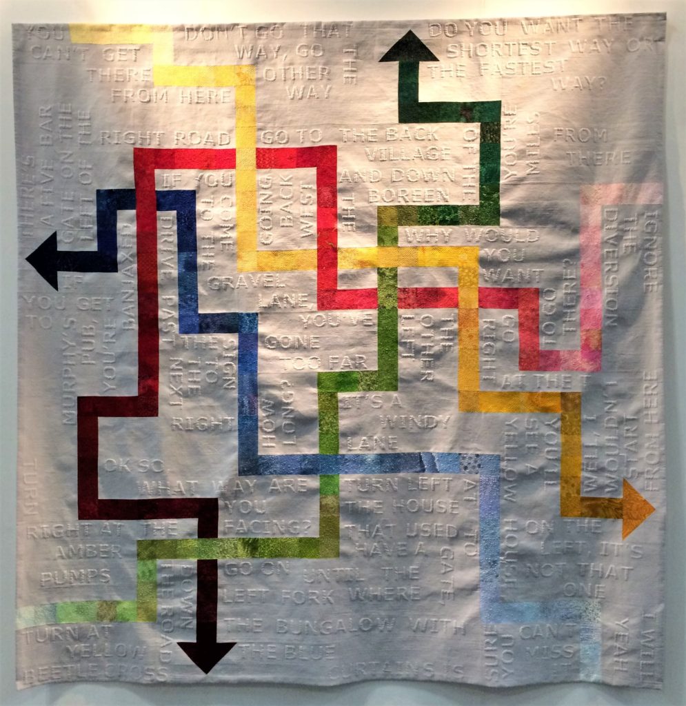 Festival of Quilts 2018 - Winners Quilt - Modern Quilt - Mary Palmer