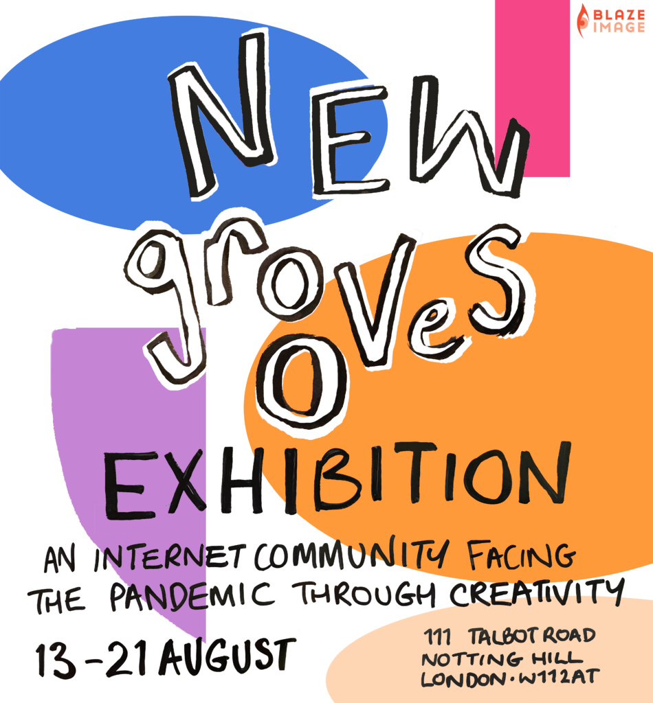 New Grooves Exhibition in Notting Hill information poster