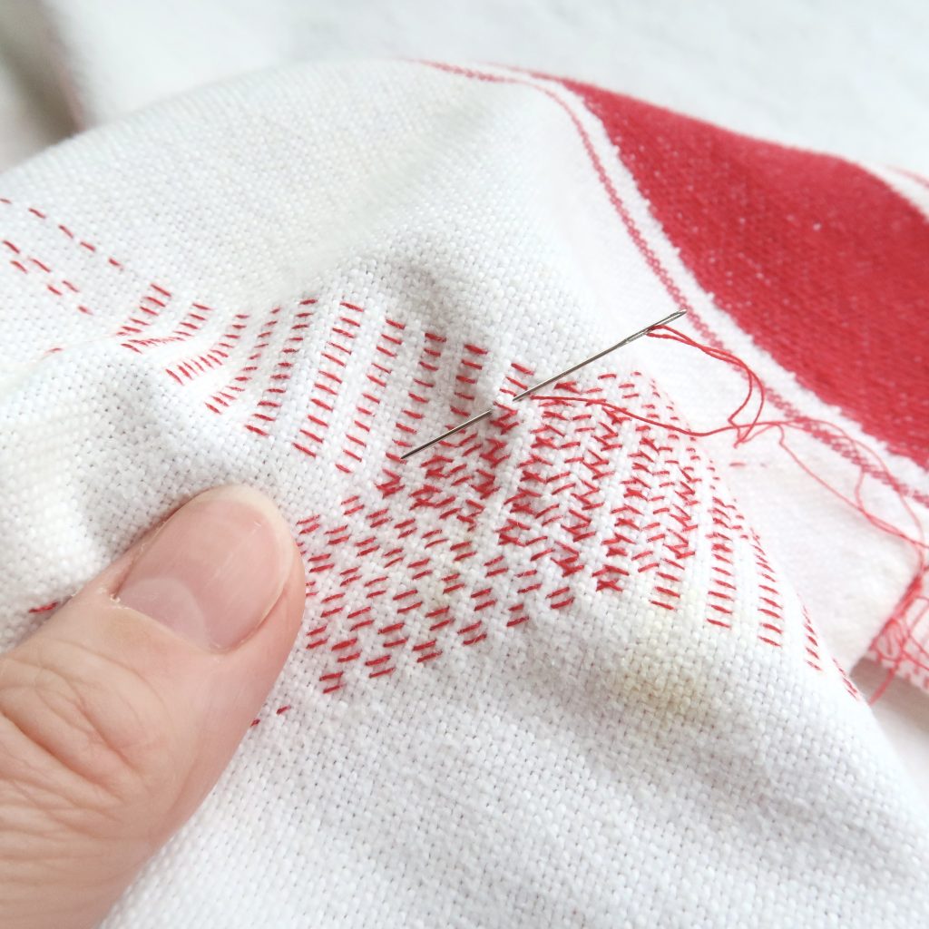 Darning Sampler 2 - Cloth