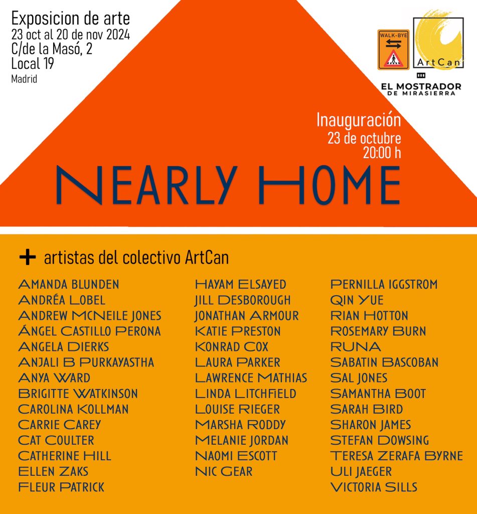 Artists taking part in Nearly Home